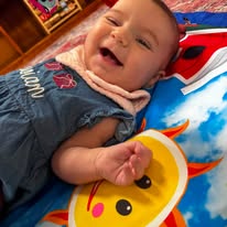 Infant exploring in the Nido classroom